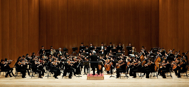 2014 송년음악회 수원시립교향악단 공연 모습