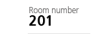 Room number 201