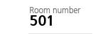Room number 501