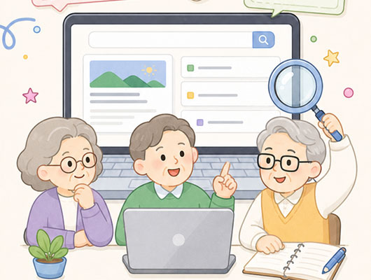 2026년 수원시미디어센터 여름방학(7~8월) 미디어교육 장면 그림
