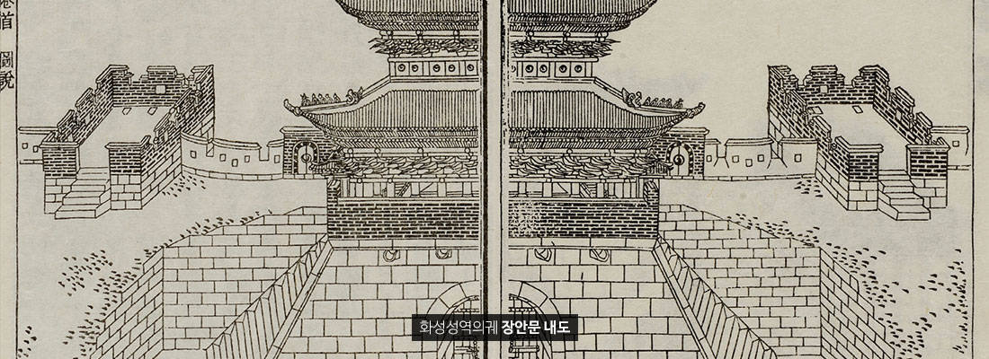 화성성역의궤 장안문 (선택된 큰 사진)