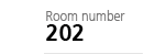 Room number 202