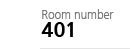 Room number 401