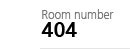 Room number 404